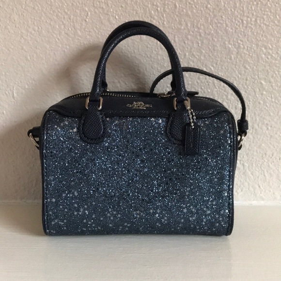 coach midnight blue bag
